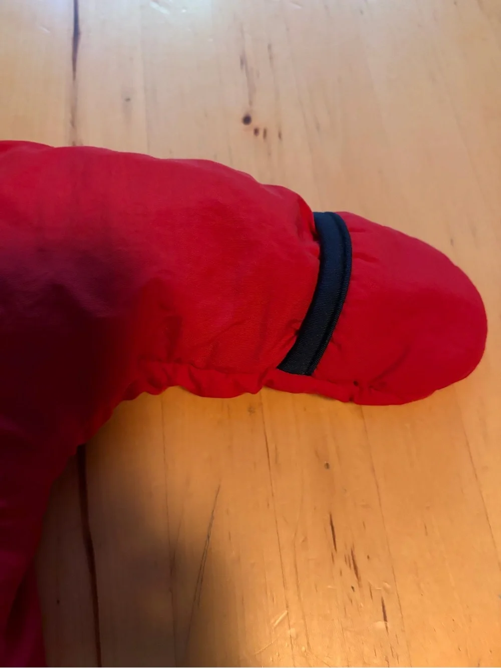 Infant Red One-Piece Snowsuit - Vintge